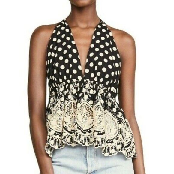 2 for $30 FREE PEOPLE Lunch Date Halter Top - Picture 10 of 12
